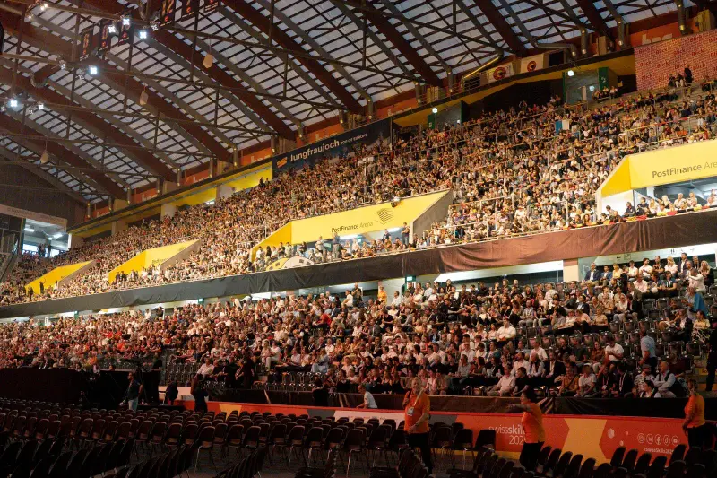 SwissSkills event hall