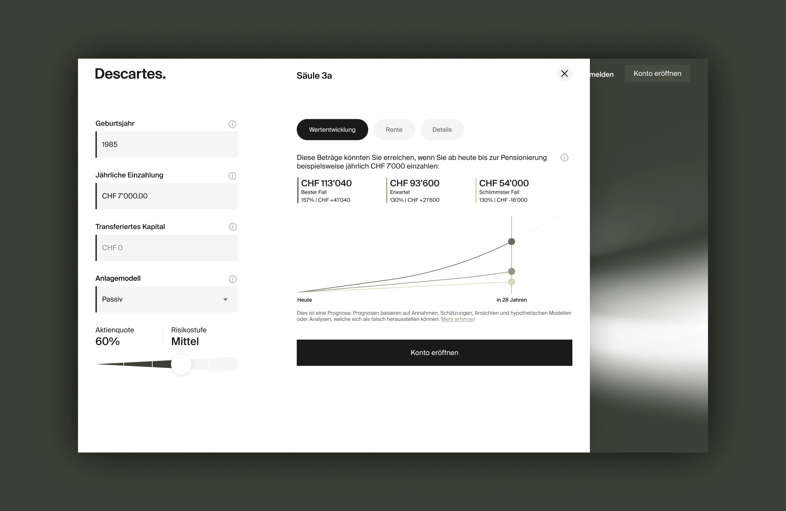 Alternate wide composition for the Descartes marketing site