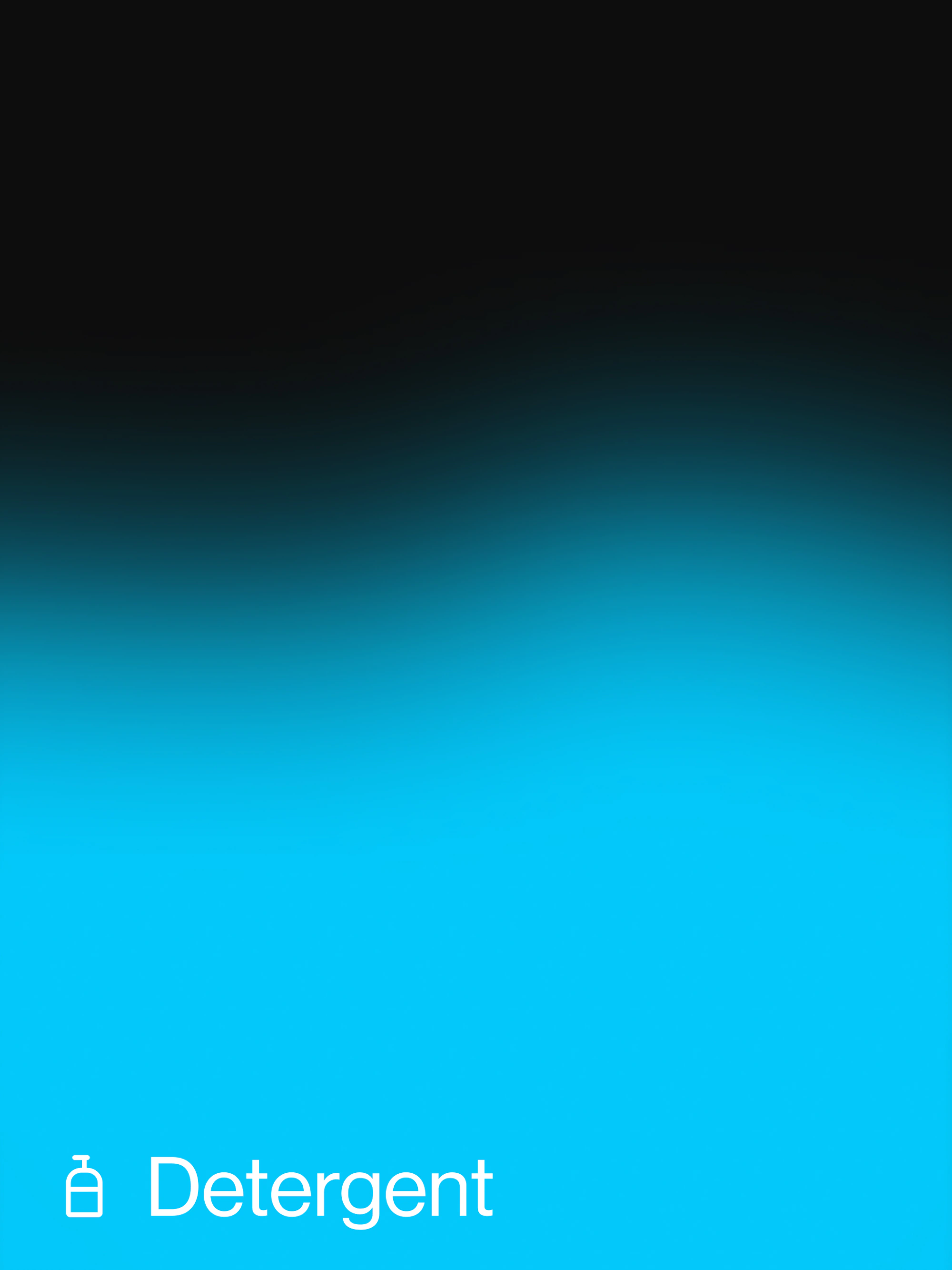 Laundry OS — detail of controls and legible washing vocabulary